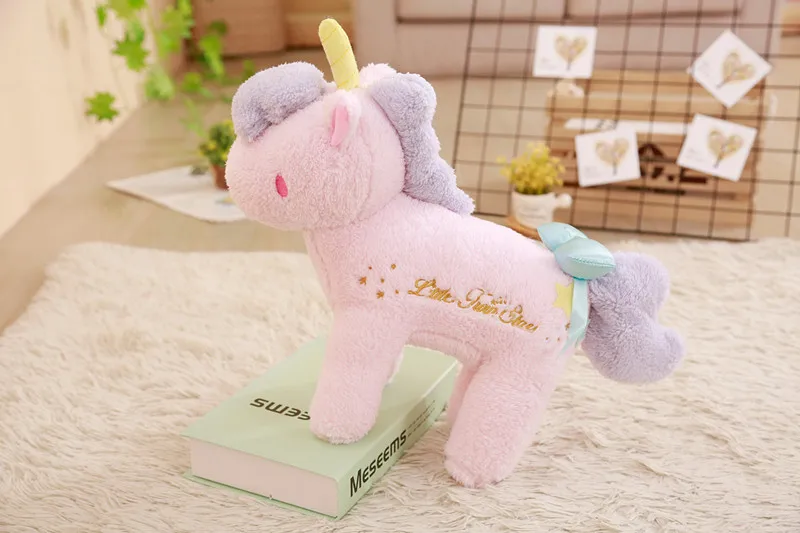 Kawaii Мультяшные мягкие животные детские куклы единорог плюшевые игрушки подарки