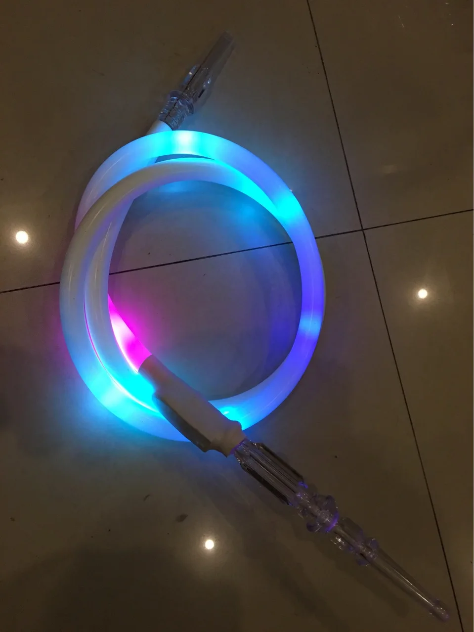 RGB цвет красочные светодиодные Аксессуары для кальяна Кальян табак, трава травы стекло