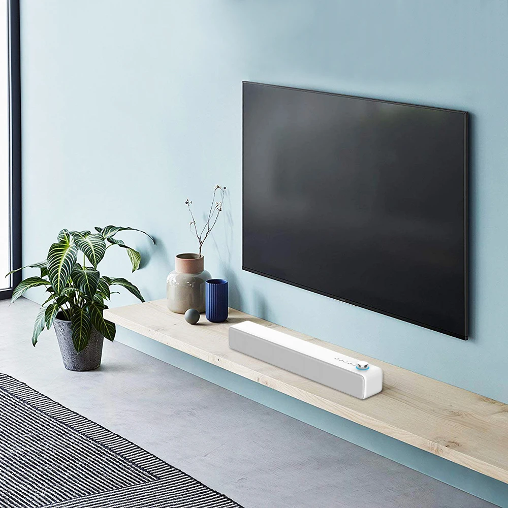 LENRUE Sound bar Bluetooth колонки 10 Вт 3D объемный звук с усиленными басами 5 0 Домашний