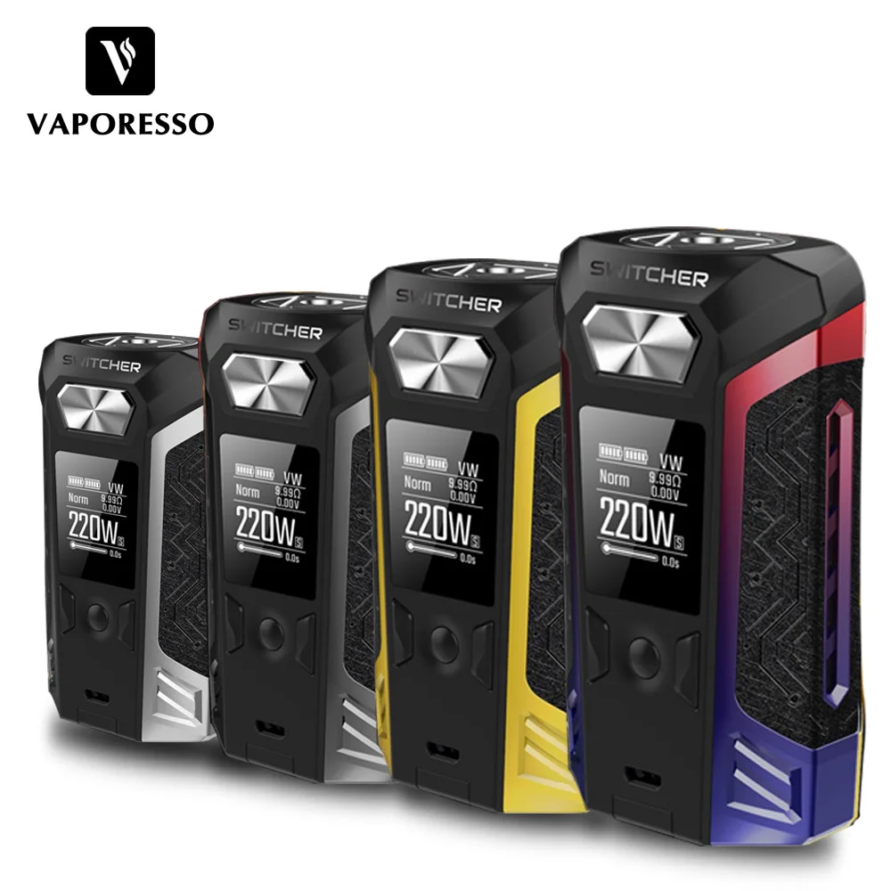 Набор электронных сигарет оригинальный Vaporesso Switcher Vape набор 220 Вт коробка мод с 5 мл