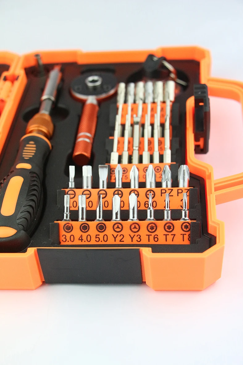 JAKEMY 8146 Household 47 in 1 Tools Screwdrivers Diagonal Plier Knife Tweezers CR-V Screwdriver Set | Инструменты
