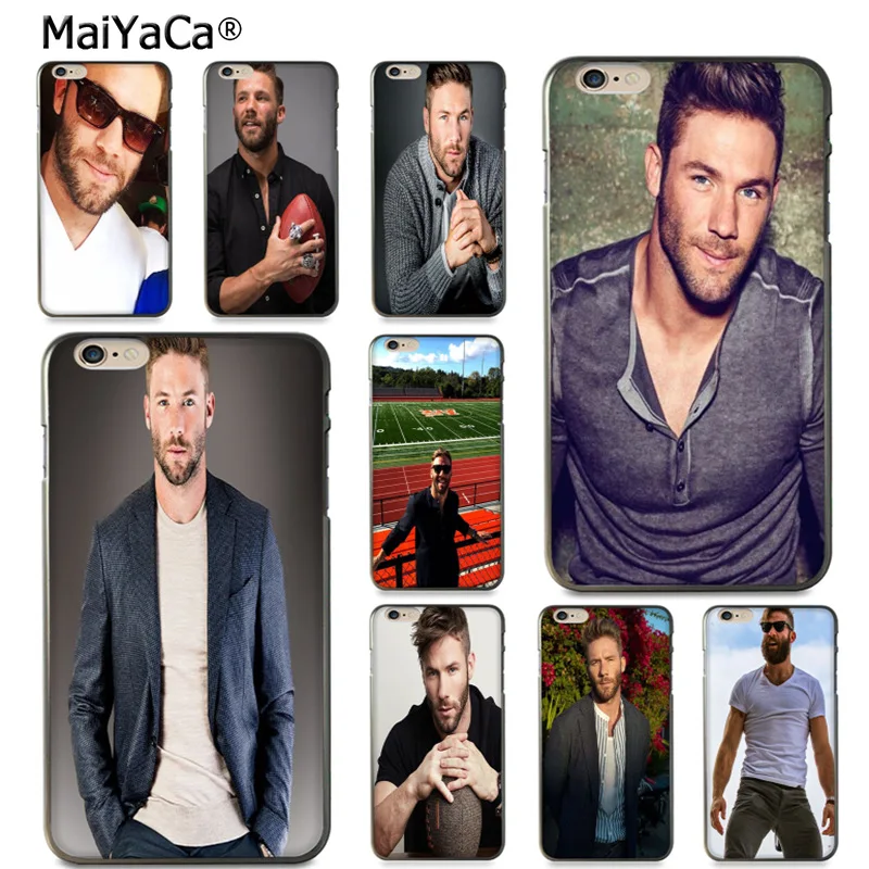 MaiYaCa Julian Edelman защитный мягкий tpu мобильный телефон чехол для iPhone X 6 6s 7 7plus 8 8Plus 5 5S 5C