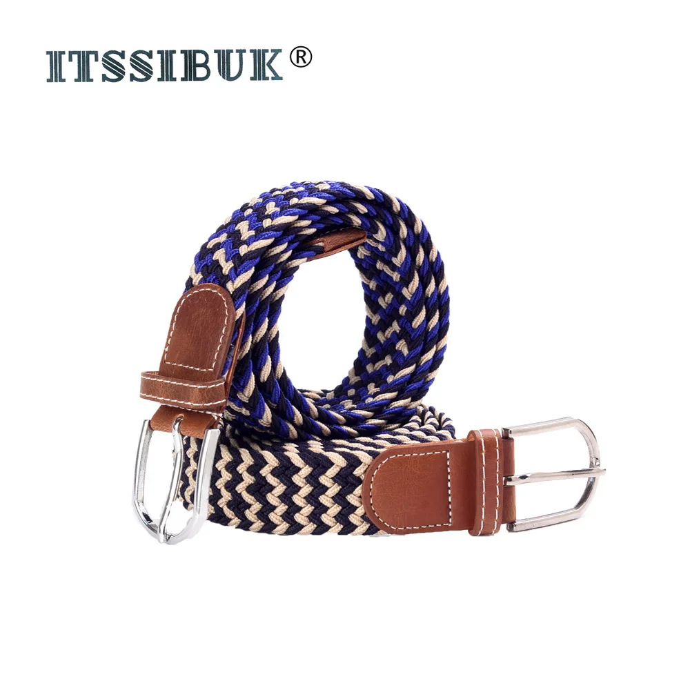 Лидер продаж 2019 года новый модный эластичный пояс ITSSIBUK ярких цветов