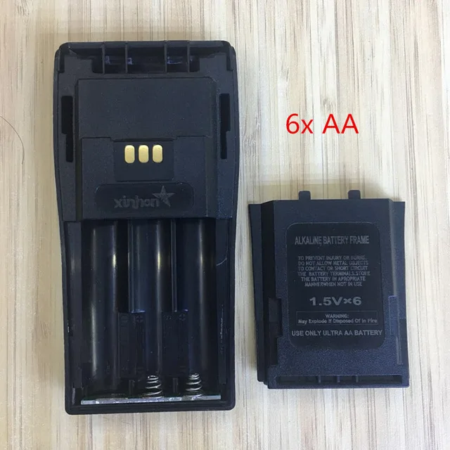 Батарейный блок 10X 6 AA для Motorola DEP450 DP1400 PR400 CP140 CP040 CP200 EP450 CP180 GP3188 и т. Д. Вакки с