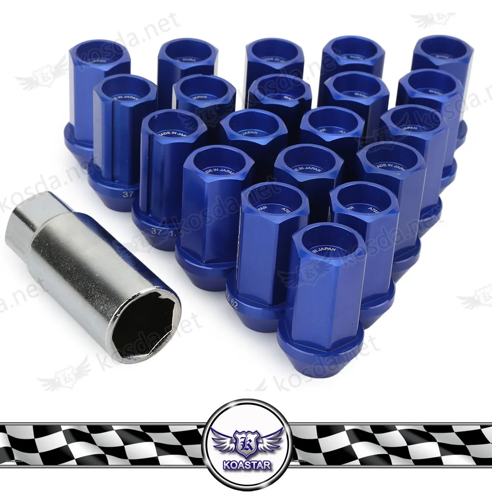 7075 Aluminum Alloy Wheel Lock Nuts Dura 42mm With Ray Logo M12xP1.5 | Автомобили и мотоциклы