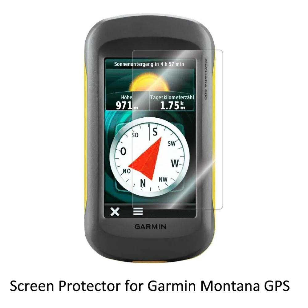 Cubierta protectora de pantalla antiarañazos para navegador GPS Garmin Montana 600 600t...