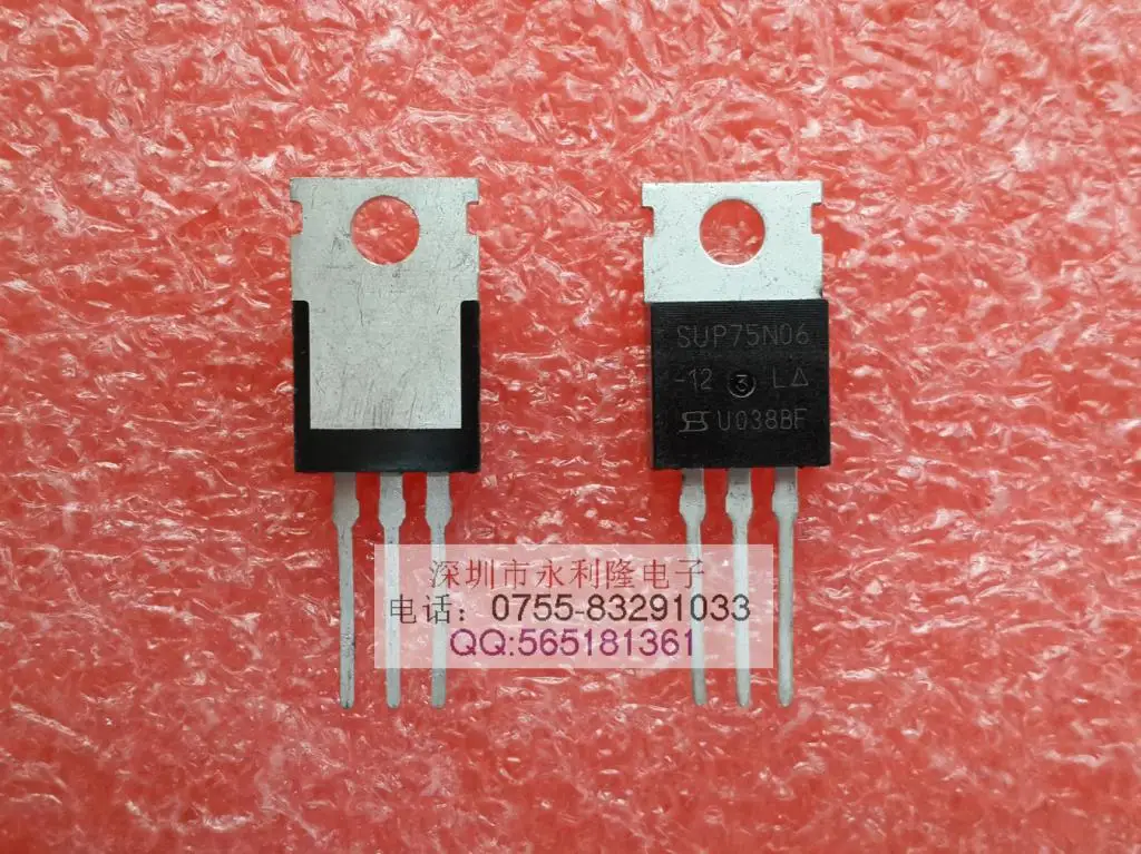 10 шт. Бесплатная доставка/SUP75N06 фотосессия 220 75A60V TO220|Регуляторы