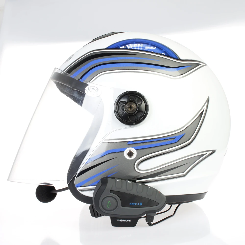 Bluetooth гарнитура для мотоциклетного руля 5 водителей|helmet bluetooth headset|v8 btbt intercom |