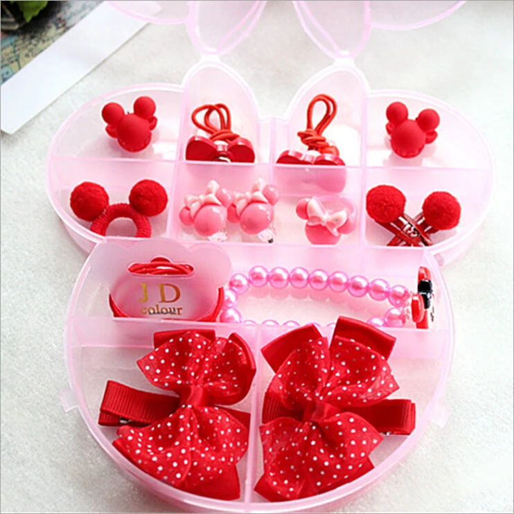 Набор заколок для волос с героями мультфильмов девочек 1 шт | Аксессуары одежды