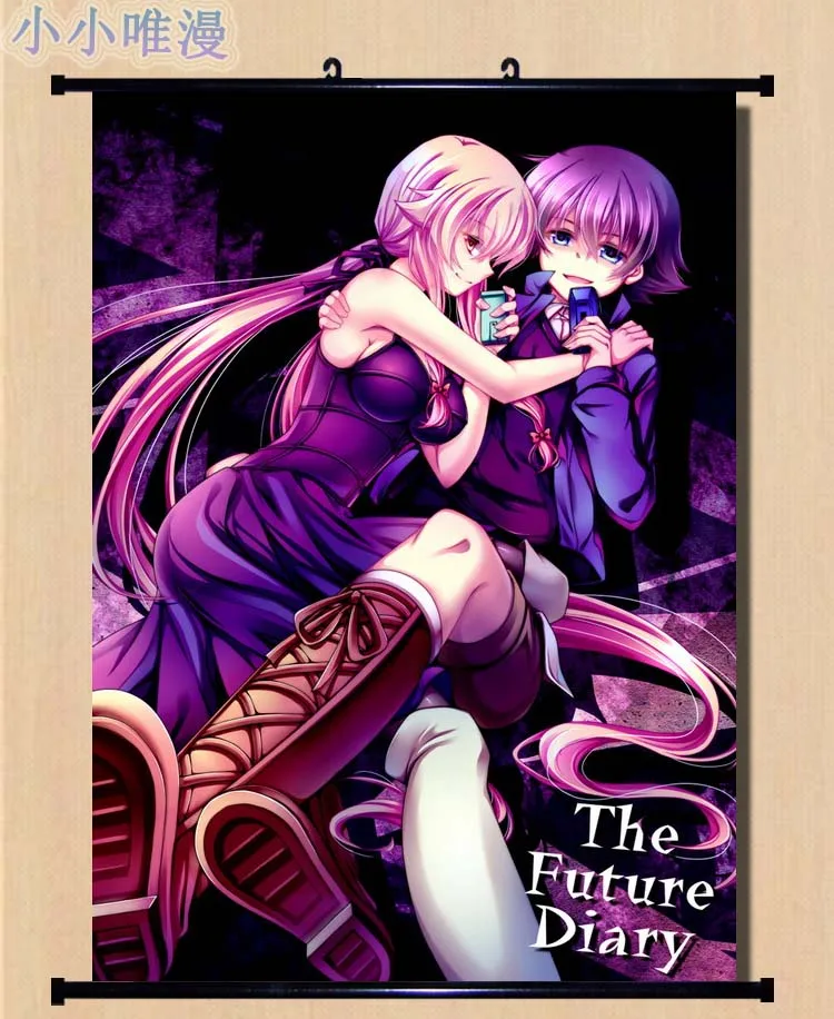 Японский Аниме дневник будущего Mirai Nikki Gasai Yuno & Mikami Ai Uryuu Minene домашний Декор