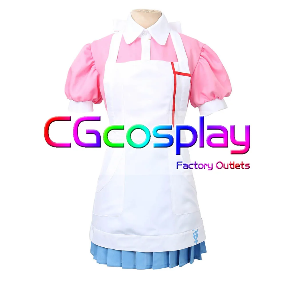 CGCOS супер Danganronpa 2 Goodbye despair кампус Mikan Tsumiki Униформа Аниме игра косплей костюм на