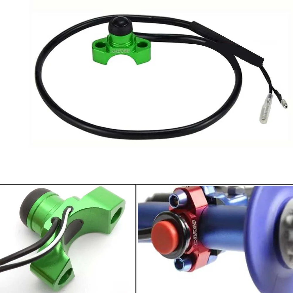 Мотоциклетный Двигатель с ЧПУ кнопка выключения для Yamaha YZ85 125 250 YZ250F Honda Kawasaki Suzuki KTM