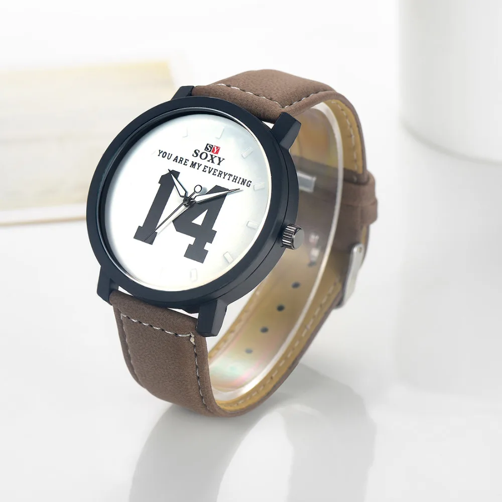 Новинка 2020 модные наручные часы SOXY роскошные Брендовые мужские кварцевые