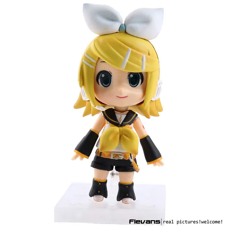 Симпатичные " Nendoroid Хацунэ Мику кагамин Лен 190/Рин 189 ПВХ фигурка Модель Коллекция игрушек