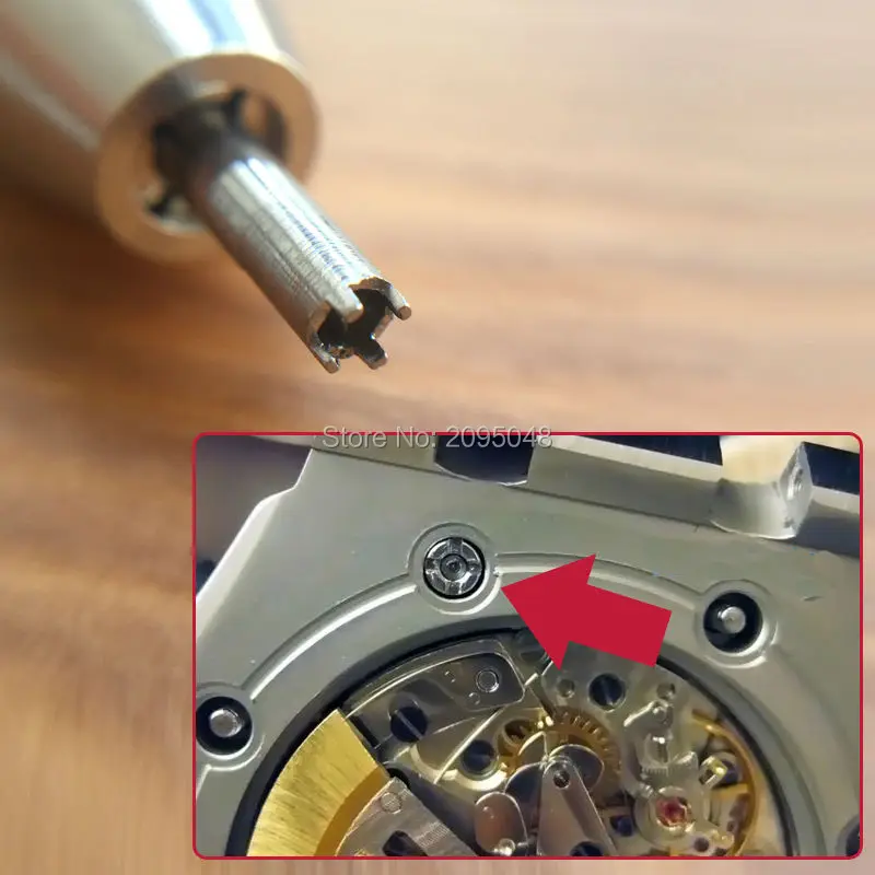 2.35 м 4 зубцами точность AP Отвёртки лезвия для AP Royal Oak Offshore человек корпус часов назад Шурупы инструменты