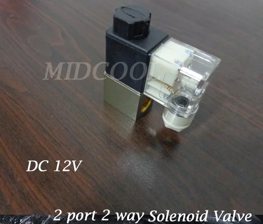 Micro Solenoid Valve for gas 2V025-08 two-position two way direct acting solenoid valve G1/4&quot DC 12V | Обустройство дома