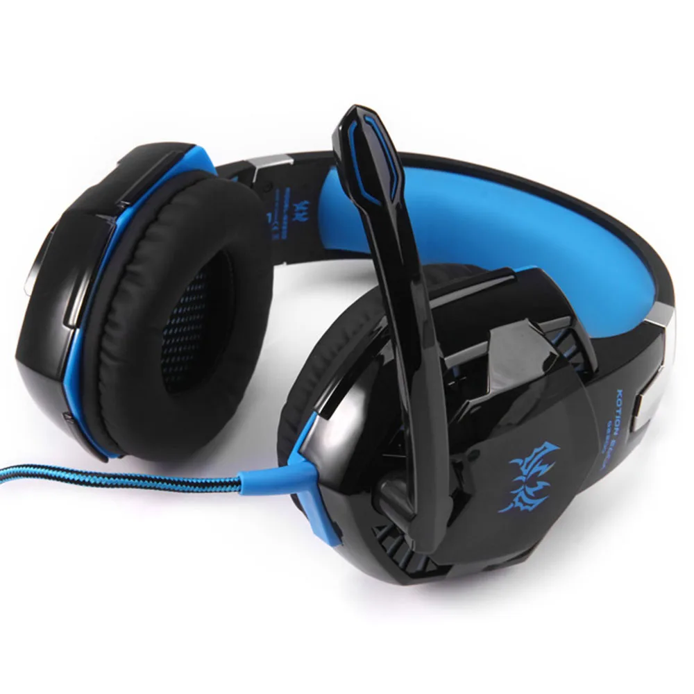 KOTION каждый G2200 Игровые наушники 7 1 Surround USB вибрации игровой гарнитуры оголовье