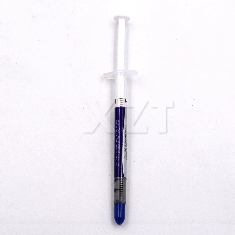 100 шт./лот 1 г серая серебристая термопаста силиконовая радиатор ЦП охлаждения