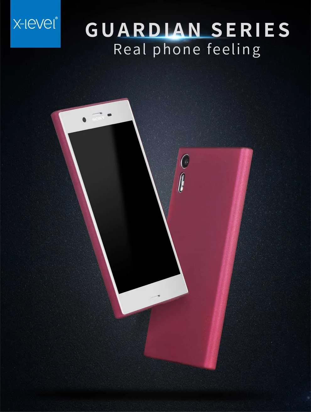 Матовый Силиконовый чехол X-Level для sony Xperia XZs/XZ, Ультратонкий Мягкий матовый чехол из ТПУ для sony Xperia XZ F8331 Dual F8332, чехол
