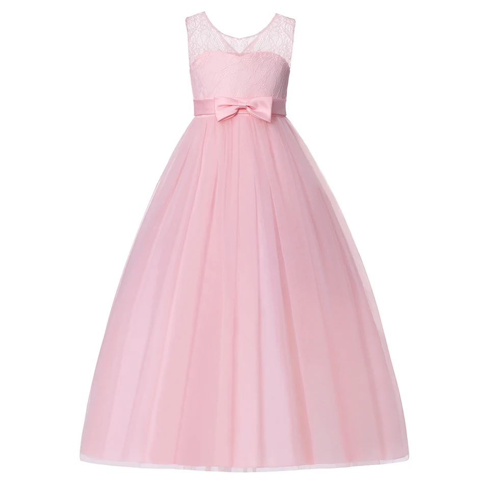 Party Dress Pink Карнавальное детское платье Золушки для рождественской вечеринки; платье принцессы Анны для девочек; костюм Эльзы, жасмина, Рапунцель; карнавальный костюм на Хэллоуин - Цвет: Party Dress Pink