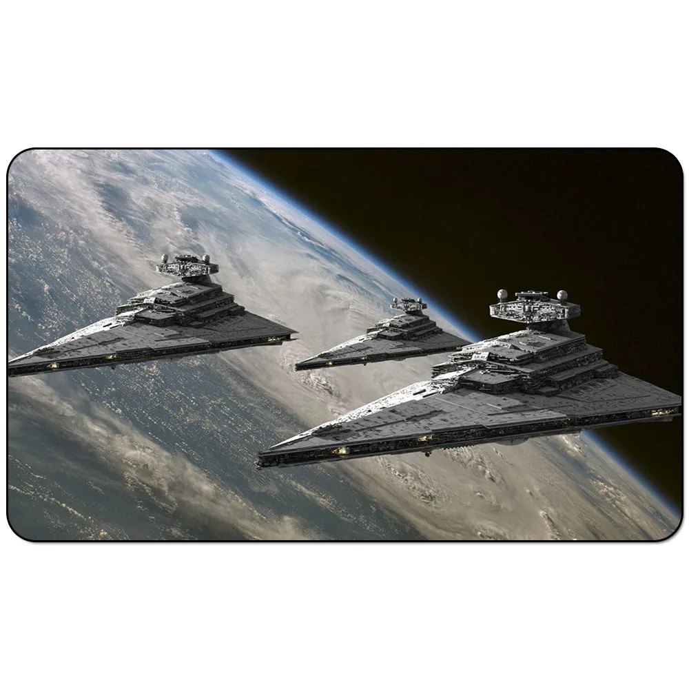 Star Destroyers Звездные войны игровой коврик: Звездные эсминцы игровой коврик коллекционная карточка игры игровой коврик 60 см x 35 см(2" x 14") Размер - Цвет: Star Destroyers