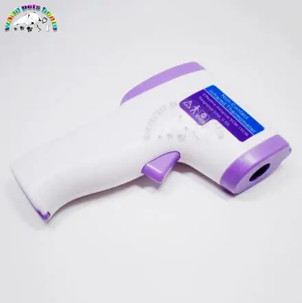 Сливовый Pet Infrared Thermometer Electronic Thermometer Digital Animal Thermometer Pet Veterinary Thermometer - Цвет: Сливовый