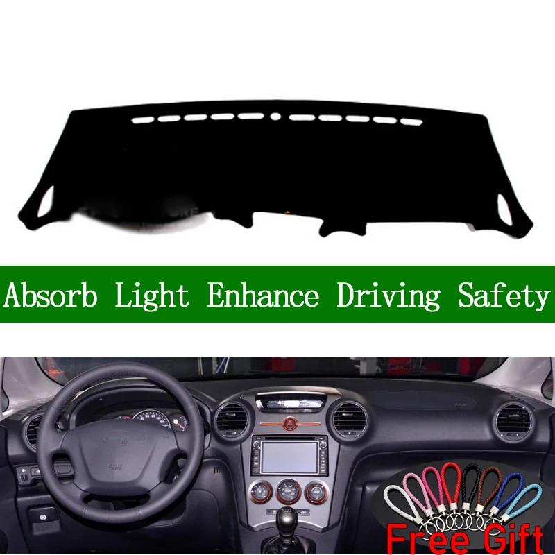 

Противоскользящий козырек на приборную панель, для kia carens 2007, 2008, 2009, 2010, 2011