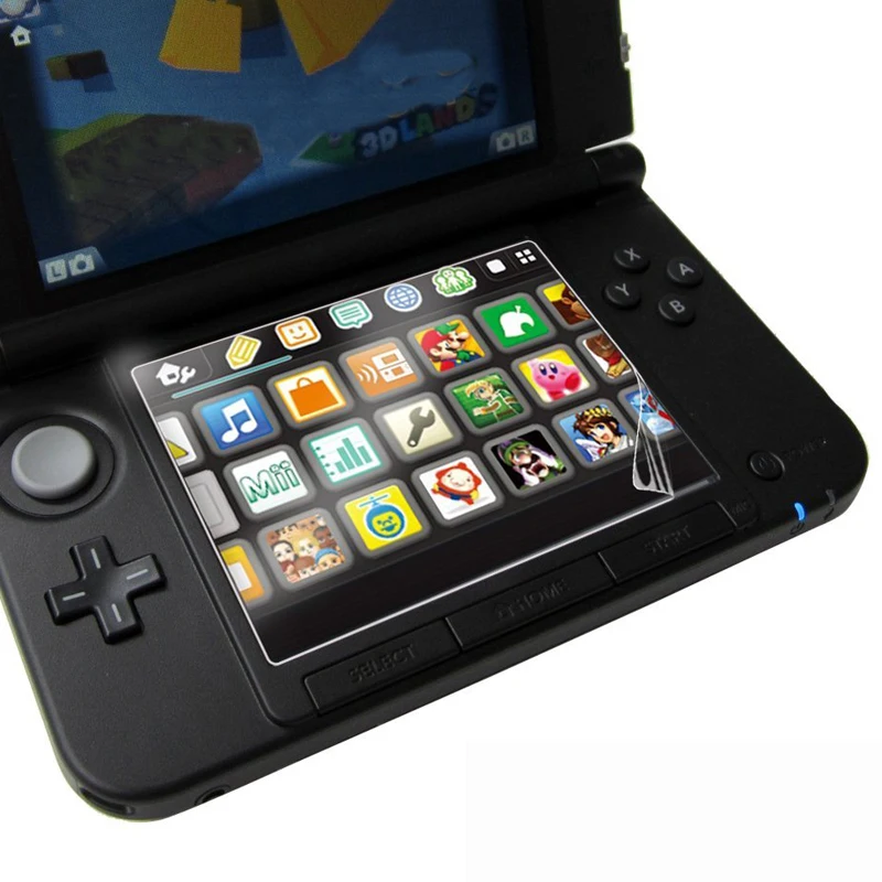 Защита экрана размера XL для Nintendo New 3DS закаленное стекло лучшего и HD прозрачный