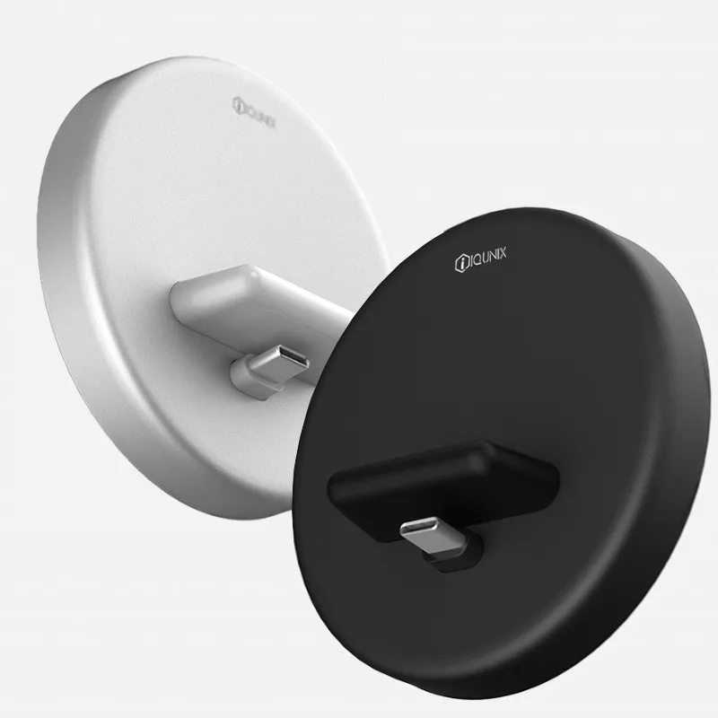 Оригинальное Беспроводное зарядное устройство Xiaomi Panki type-c с подставкой для телефона 18 Вт быстрая Беспроводная зарядная площадка для samsung huawei кабель 1,2 м H19
