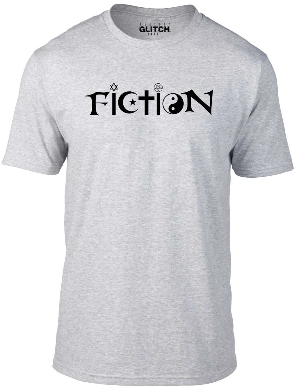 

Mens Fiction T-Shirt - Funny Religion God Cool Present Gift Satire Fun Pun New 2019 Famous Brand High-Quality O Neck T Shirt