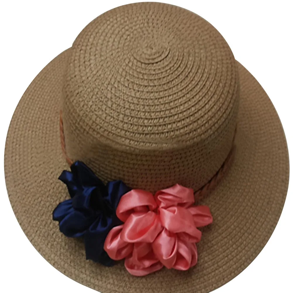 Модные шляпы для женщин 2017 Женская Летняя Повседневная Соломенная шляпа