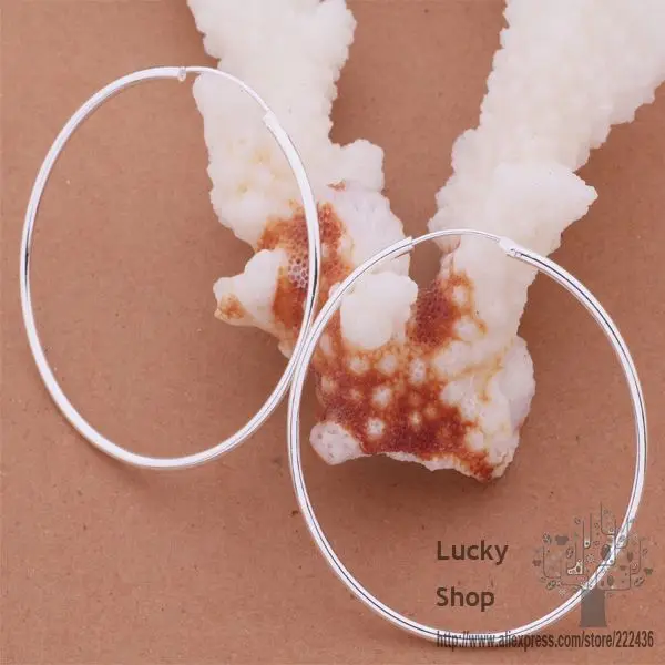 Посеребренные серьги AE570 серебряные модные ювелирные изделия yi is незазрелые