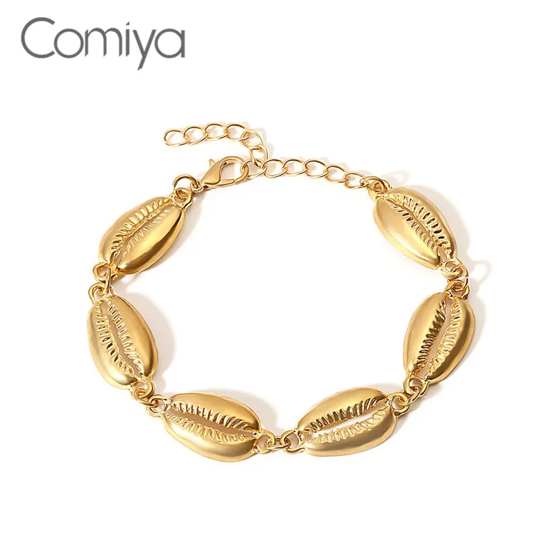 Comiya Aliexpress Bracelets For Women Pulseira Feminina Ethnic Zinc Alloy Simple Personality Gold Color Bracelet Bijoux | Украшения и