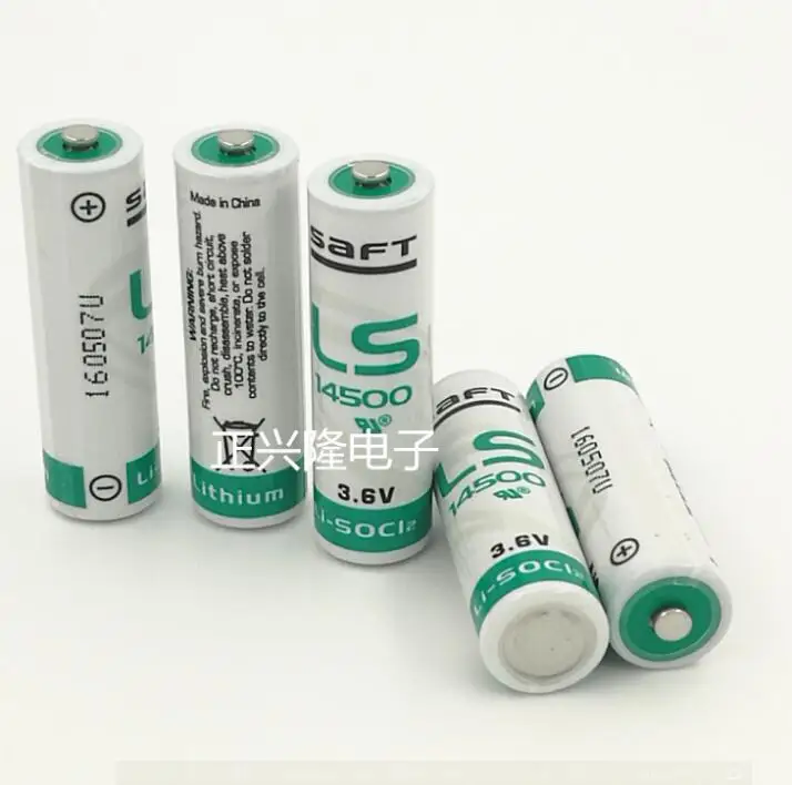 4 шт./лот SAFT LS14500 ER14505 AA 3,6 V 2600mAh литиевая батарея ls14500