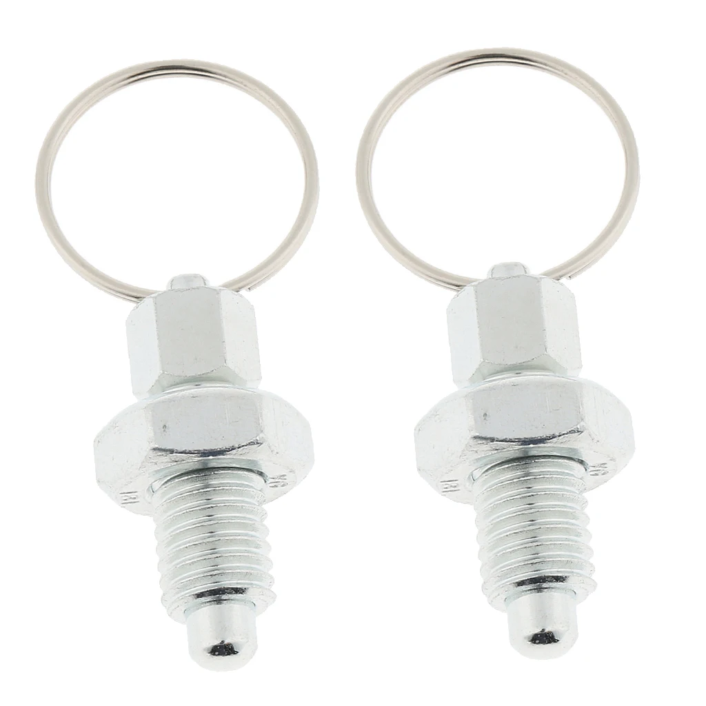 2 шт. индексирующий поршень из нержавеющей стали с вытяжным кольцом M10 |