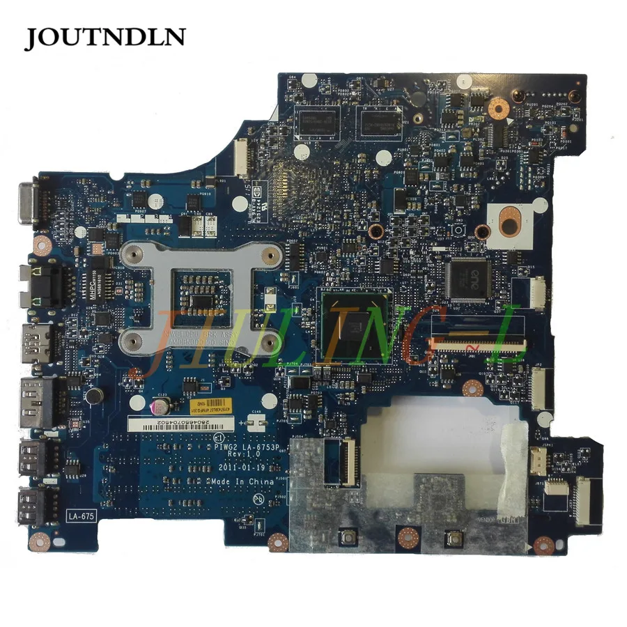 Материнская плата JOUTNDLN для ноутбука Lenovo ideapad G575 11S11013 LA 6757P E450 DDR3|Материнские платы