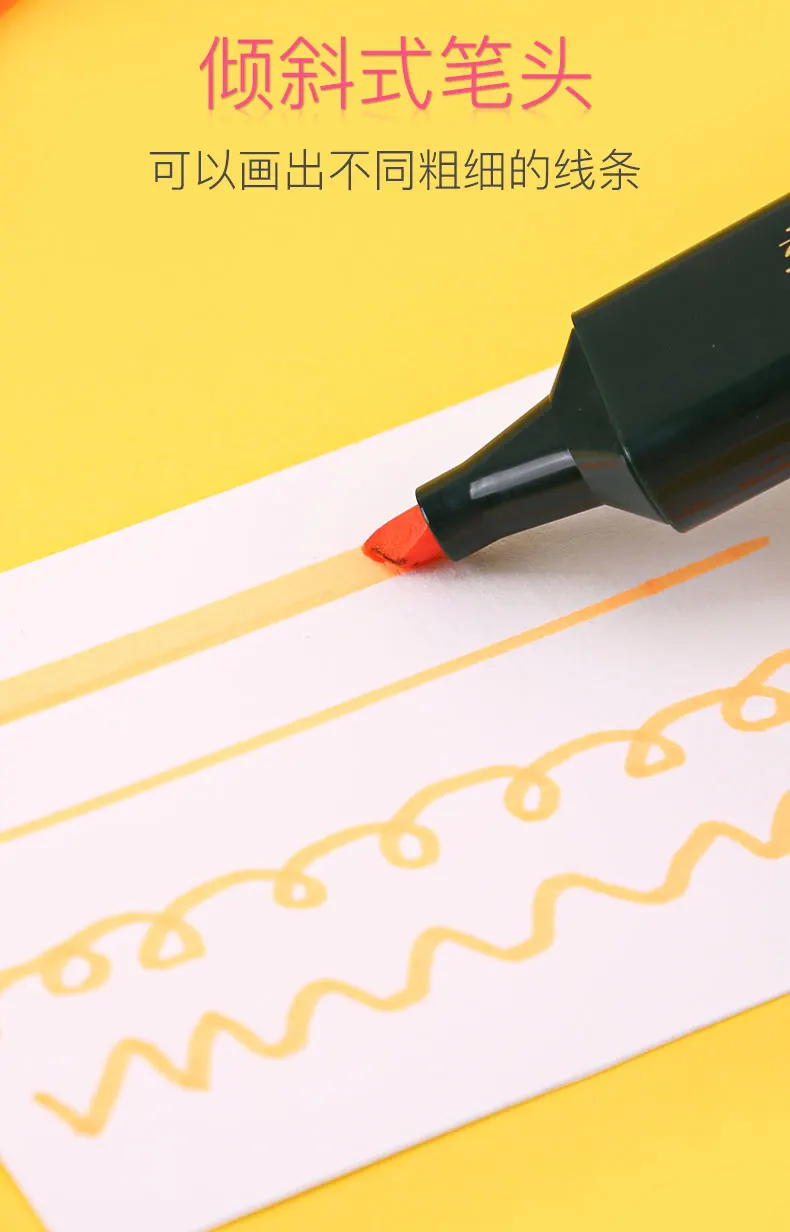Faber Castell текстлайнер маркеры, фломастер, ручка Скрапбукинг косой фетровый наконечник цветная ручка флуоресцентные школьные маркеры товары для рукоделия