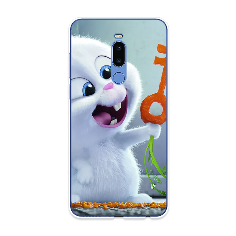 Phone Case For Meizu 15 Lite 16 16th Plus 16X 16S X8 Cover Rabbit Pikachu Patterned Silicone Note 8 9 Pro 6 7 |