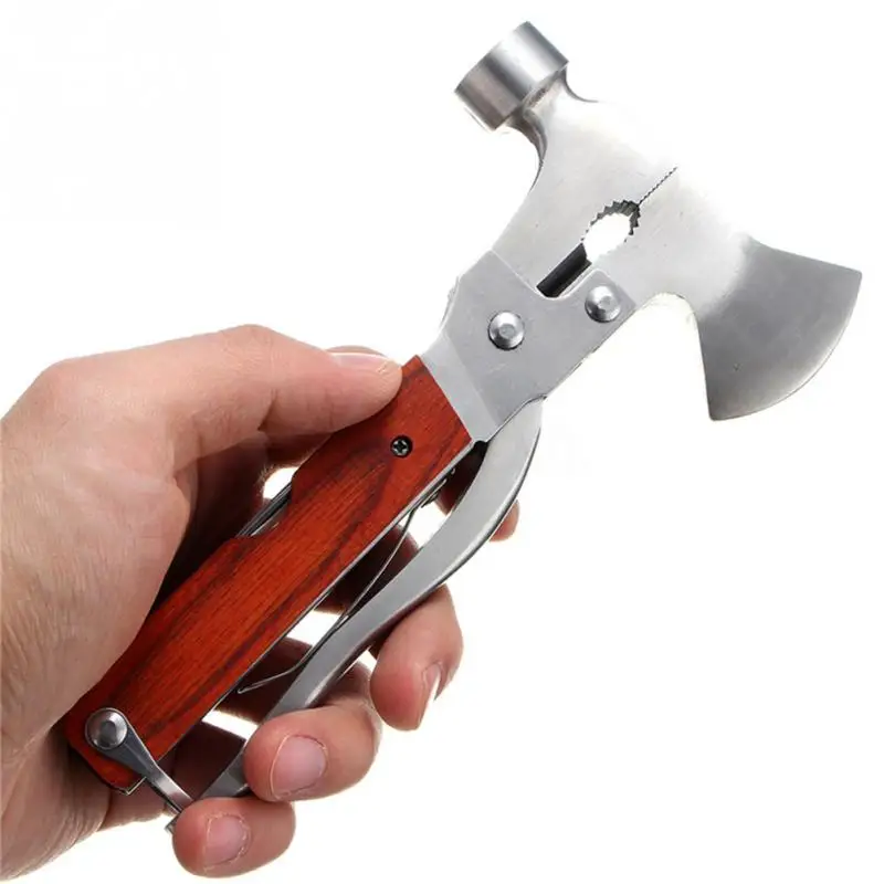 Многофункциональный складной инструмент топор с ножом пила Отвертка Набор для