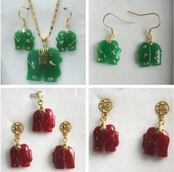 Бесплатная доставка&gt 4 вида цветов можете выбрать/красный резной слон кулон