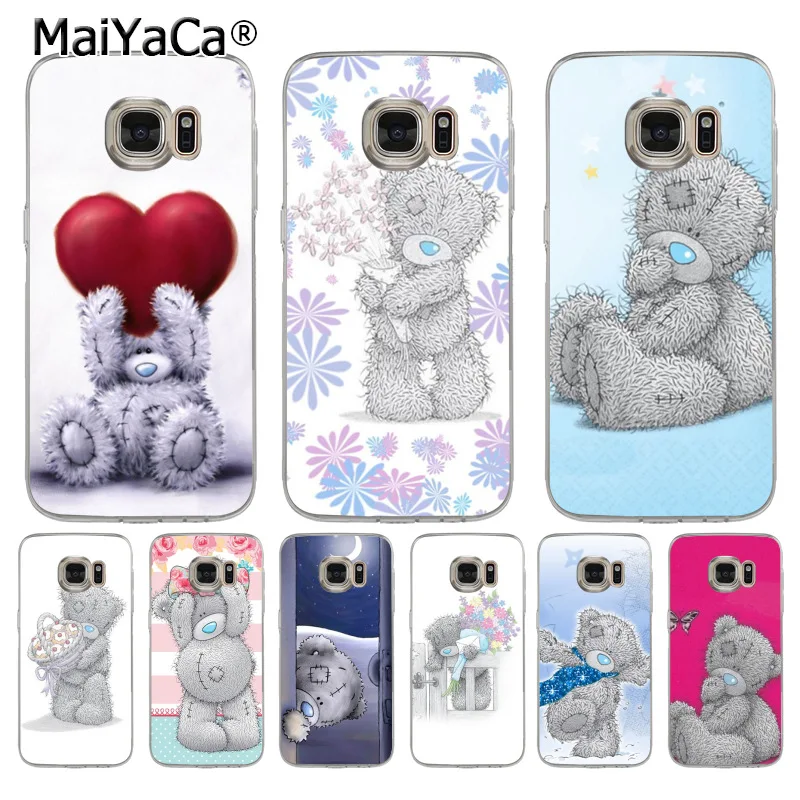 MaiYaCa jh7390 Me To You Bear Мягкий ТПУ чехол для телефона samsung galaxy s9 plus s7 edge s6 s5 s8