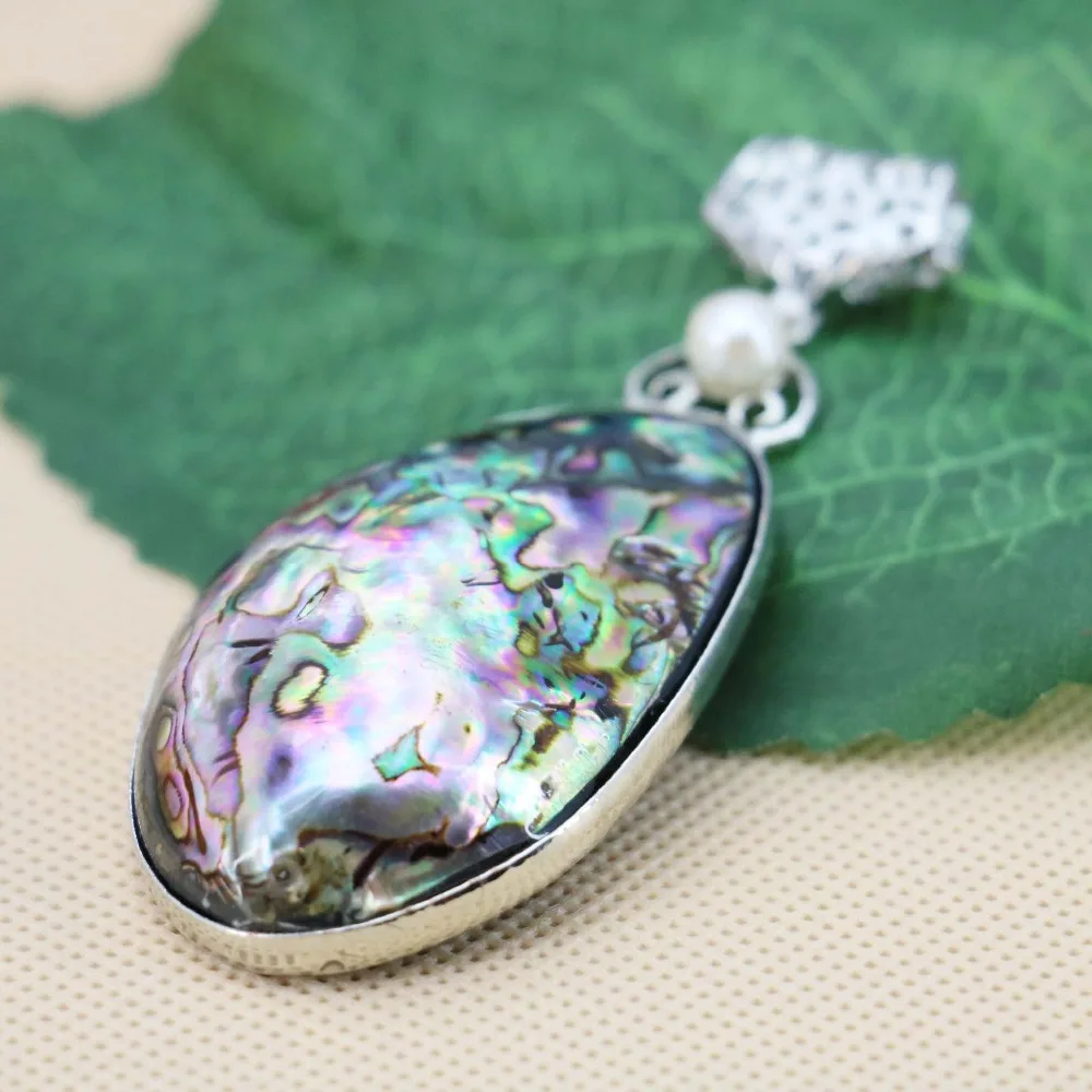 33*50 мм раковина из натуральной Морской кулон аксессуары серии полоски для