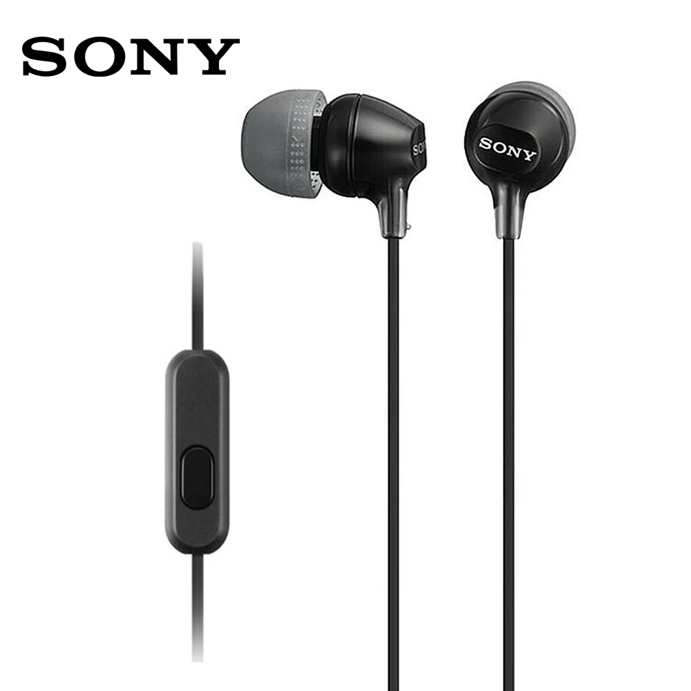 Наушники SONY MDR EX15AP 3 5 мм проводные наушники вкладыши для смартфона