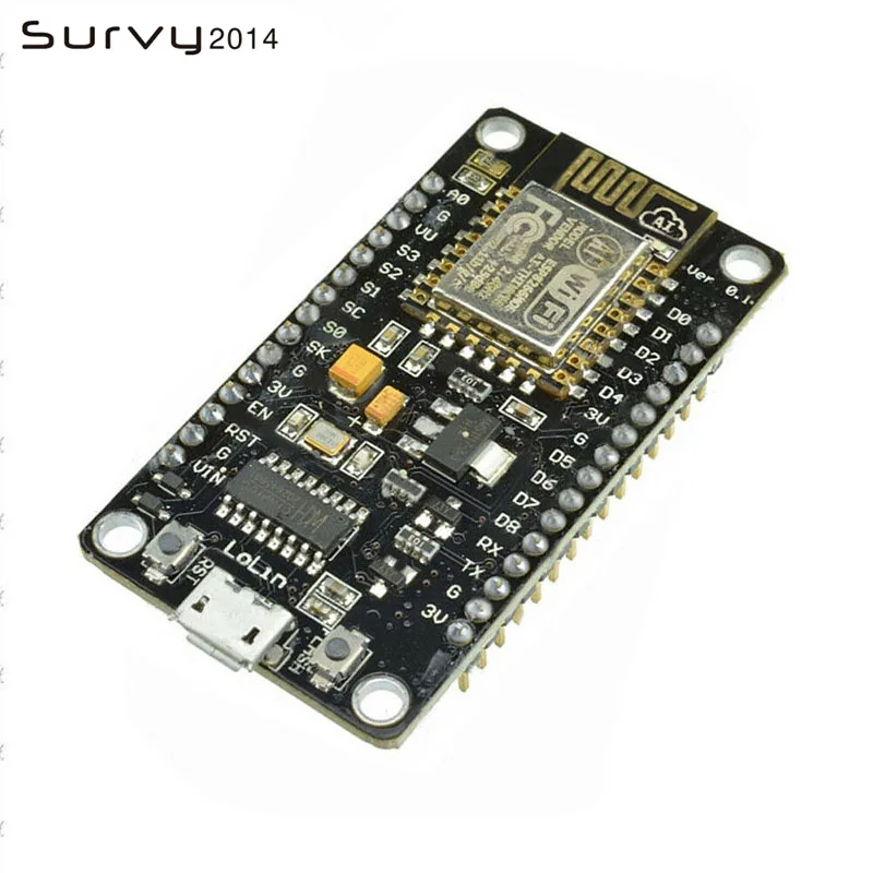 NodeMcu подходит для Node MCU Base ESP8266 тестирование DIY макет базовый тестер V3|Интегральные