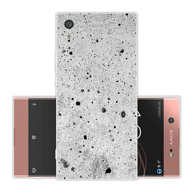 Силиконовые чехлы для Sony Xperia XA1 ультра 6 0 дюймов роскошный мягкий ТПУ пейзаж
