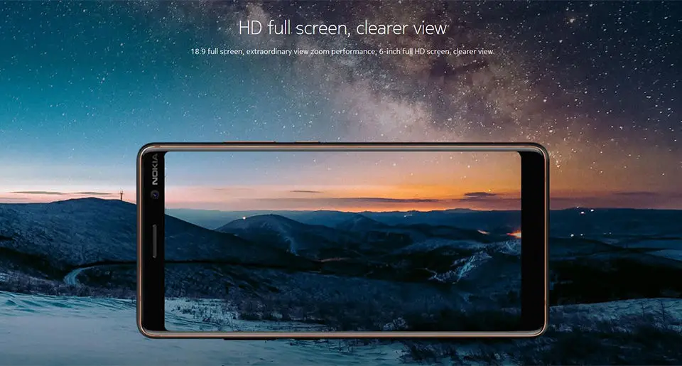Мобильный телефон Nokia 7 Plus 4 ГБ/6 Гб ПЗУ 64G 6,0 ''FHD 2160*1080 Восьмиядерный мобильный телефон Snapdragon 660 3800 мАч 4G LTE NFC Смартфон