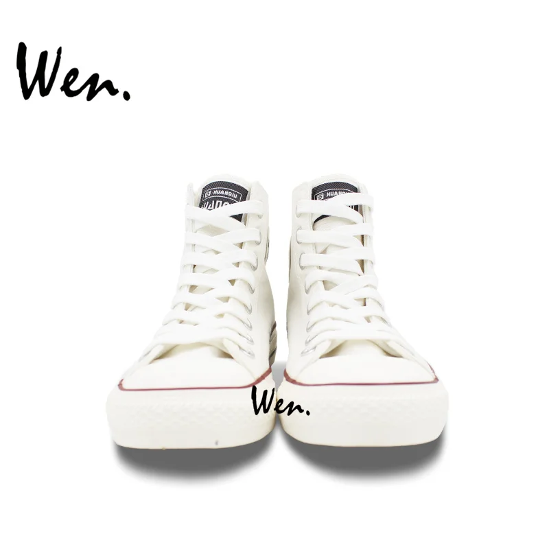 Вэнь 2017 Дизайн новая парусиновая обувь виды шаров с высоким берцем Мужская и
