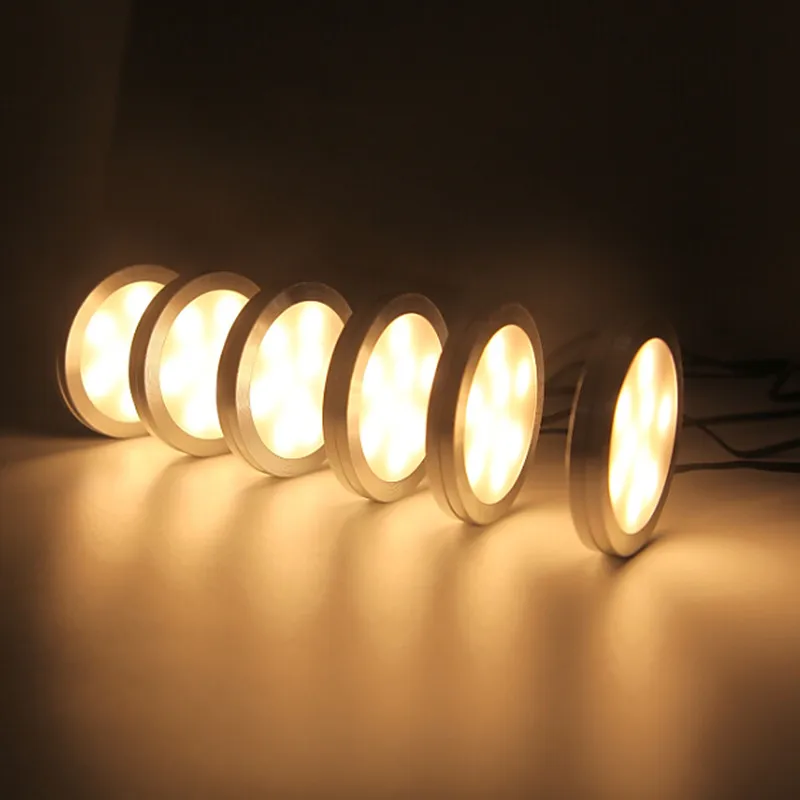 Шкафчик dimmable 6 огни установить беспроводной пульт дистанционного управления RF