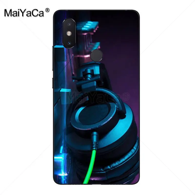 Мягкий чехол из ТПУ для телефона MaiYaCa dj music с цветным рисунком xiaomi mi 8se 6 note3 redmi 5 5plus
