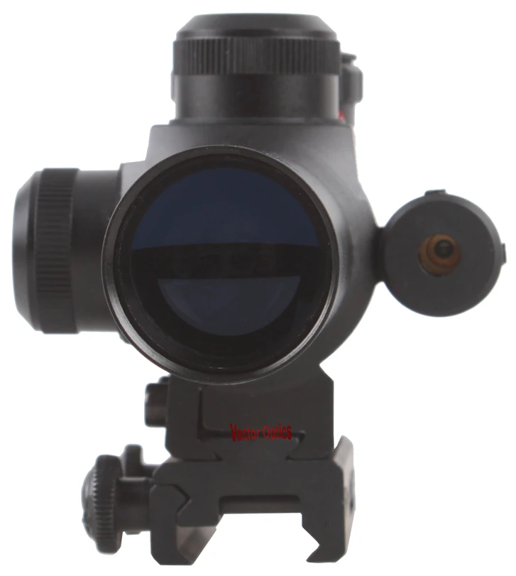 Векторная Оптика 4x25 E стрельба Охота компактный прицел с красным лазером Mil точка